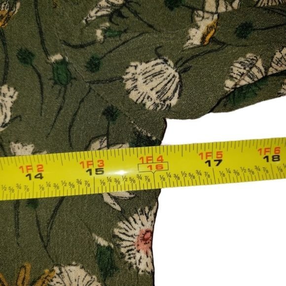 3/$15 Mossimo Floral Cottagecore Mini Dress Size Small - Picture 4 of 7